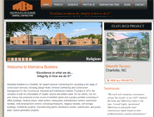 Tablet Screenshot of metrolinabuilders.com